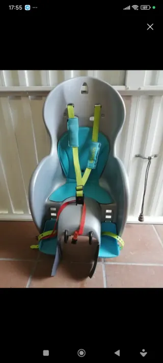 Silla Portabebés Bicicleta Niño