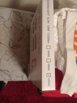 Foco LED Empotrable Downlight Serie SLIM