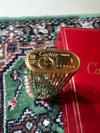 Accendino Cartier Oro