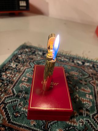 Accendino Cartier Oro