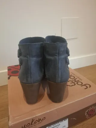 Botines botas Yokono Talla 40 Azules