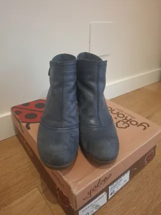 Botines botas Yokono Talla 40 Azules