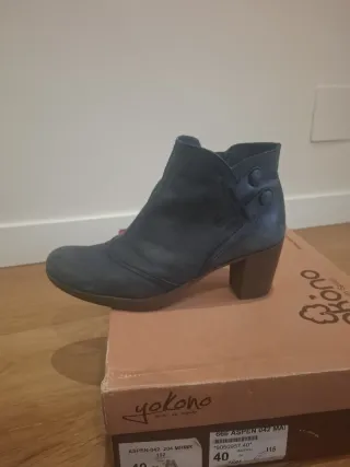 Botines botas Yokono Talla 40 Azules