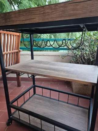 Mesa Bar Botellero sin estrenar