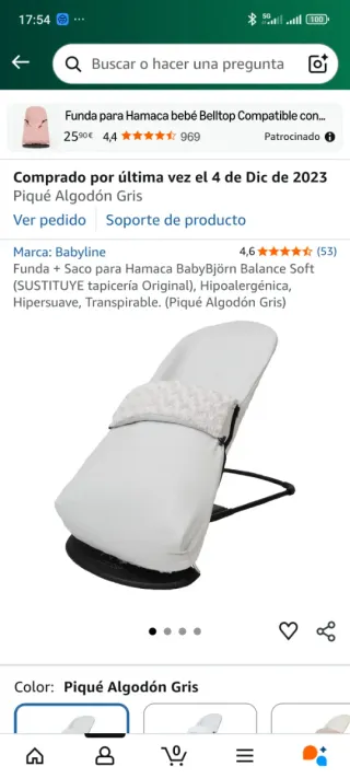 Funda y Saco Hamaca BabyBjörn