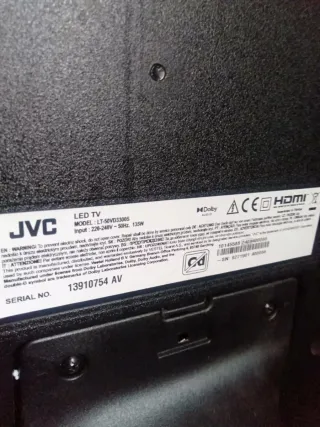 Smart TV JVC LED  "50" LT-50VD3300S