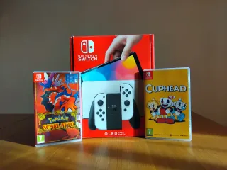 Nintendo Switch OLED + 2 Giochi