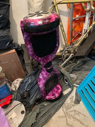 Hoverboard Morado Galaxia