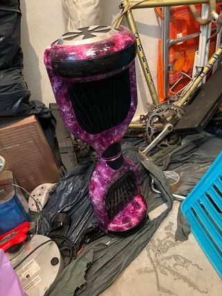 Hoverboard Morado Galaxia