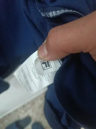 Chaqueta Fila Azul y Roja talla L