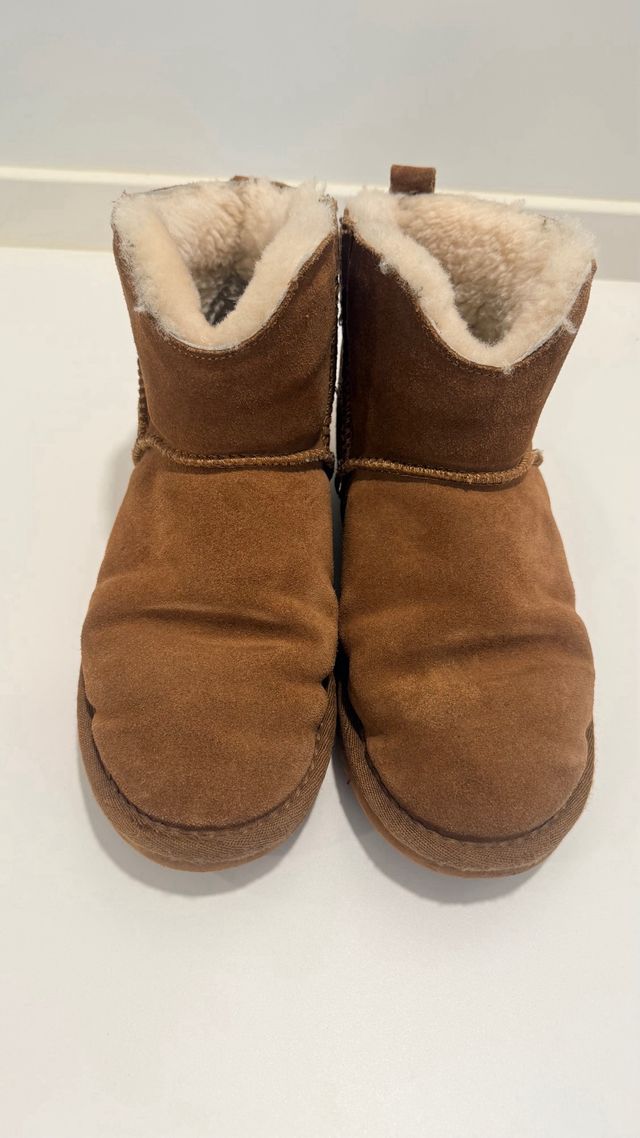 Botas de piel Lamu marrones