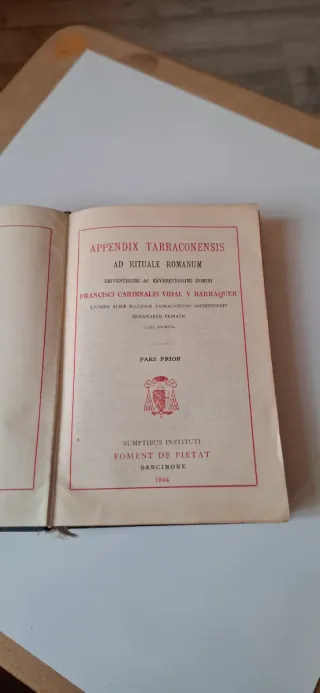 Appendix Tarraconensis 1934