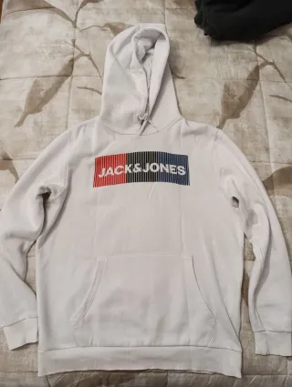 Sudadera Jack & Jones Blanca
