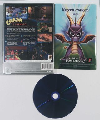 Crash Bandicoot L'ira di Cortex multilingua PS2