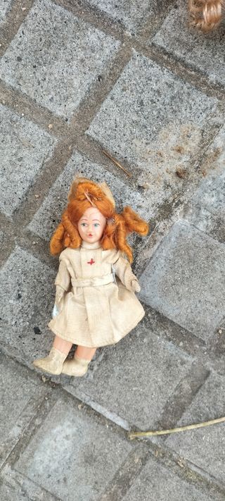 Muñeca antigua de porcelana visitadas com nuevos