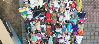 Muñeca antigua de porcelana visitadas com nuevos