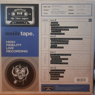 MOTÖRHEAD. The Löst Tapes. Live in Norwich