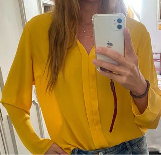 Camisa amarilla Primark talla M