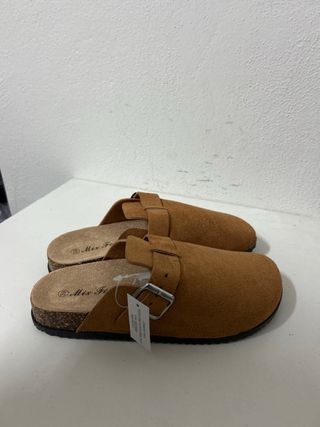 Sabot donna cammello tg 39 nuovi