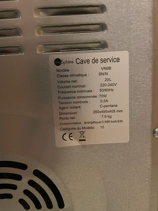 Cava de vinos VinoSphère Vinoteca