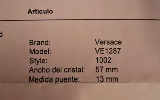 Occhiali Versace Alta Gamma