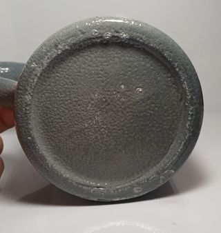 Jarra cerveza Ayinger 0,5L gres 1985-1995