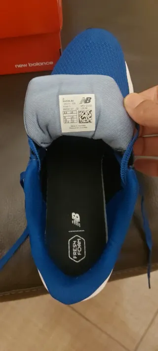 Scarpe New Balance Fresh Foam Uomo Blu/Argento