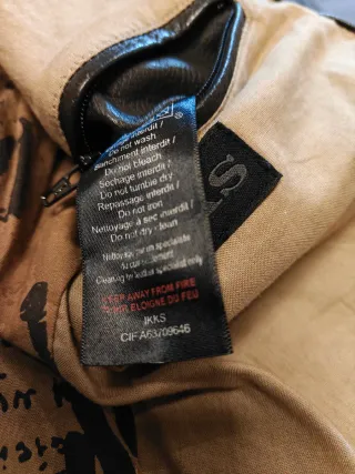 Cazadora de cuero IKKS