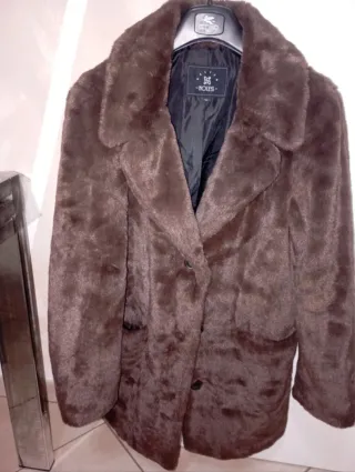 Ecopelliccia NOLESS marrone taglia unica