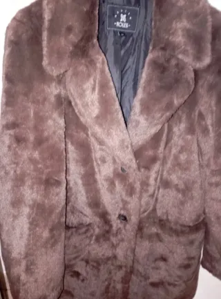 Ecopelliccia NOLESS marrone taglia unica