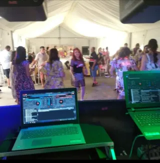 Equipo de sonido para eventos