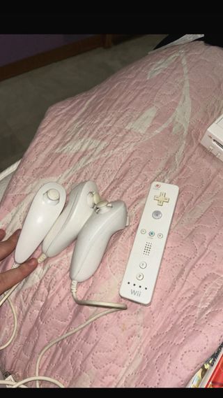 Nintendo Wii Bianca con controller