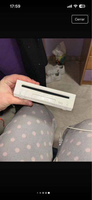 Nintendo Wii Bianca con controller