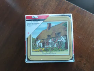 Set 6 Sottobicchieri Pimpernel English Cottages