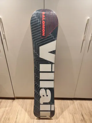 Tabla Snowboard Salomon Villain 138cm + fijaciones