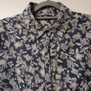 Camicetta donna fantasia floreale tg 46