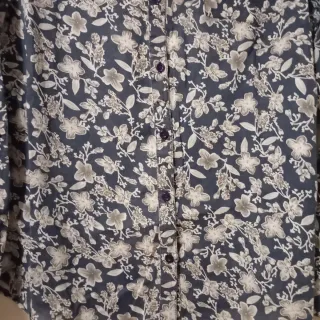 Camicetta donna fantasia floreale tg 46