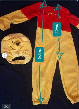 Disfraz Winnie Pooh 5-7 años