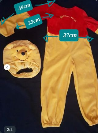 Disfraz Winnie Pooh 5-7 años