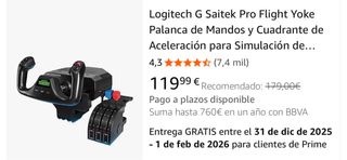 Logitech G Saitek Pro Flight Yoke