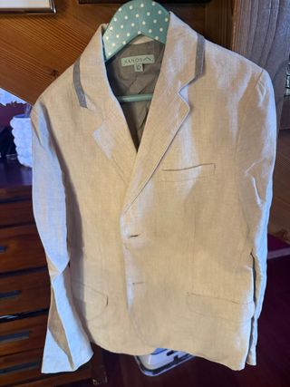 Americana de lino Nanos Talla 6