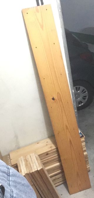 2 Baldas Madera 190x25