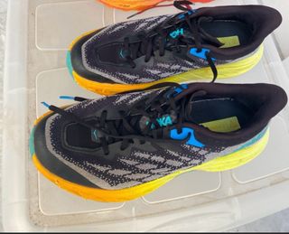 Hoka Zapatillas Running Negro Amarillo
