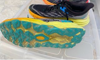 Hoka Zapatillas Running Negro Amarillo