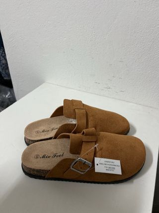 Sabot donna cammello Tg 40 nuovi