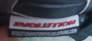 Guantes de moto EVO negros y blancos y gris