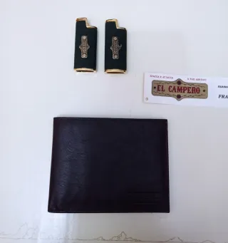 Portafoglio uomo El Gringo con accendini