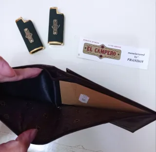 Portafoglio uomo El Gringo con accendini