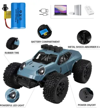 Coche RC Alta Velocidad 8837