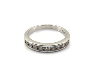 sortija plata 925mm con piedra con circonita t. 16 (17,84 mm)